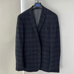 Men’s Sondergaard 42L suit jacket-blue plaid